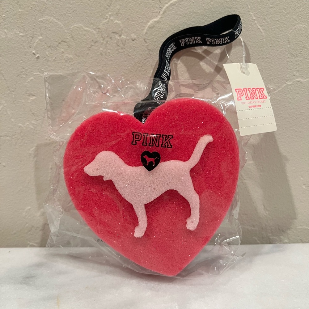 PINK Victoria's Secret bath sponge